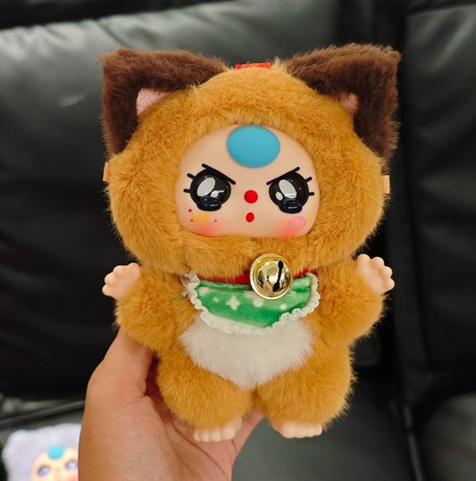 【baby three】ビリオネアキャットぬいぐるみブラインドボックスおもちゃ、人形、置物、ギフト、装飾品