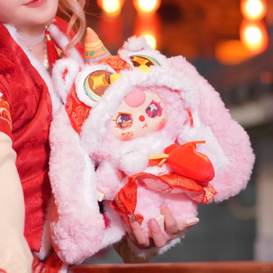 【Baby Three】春節限定版ブラインドボックスフィギュア ボディサイズ400% - トレンディなおもちゃのオーナメント【開封後キャンセル不可】