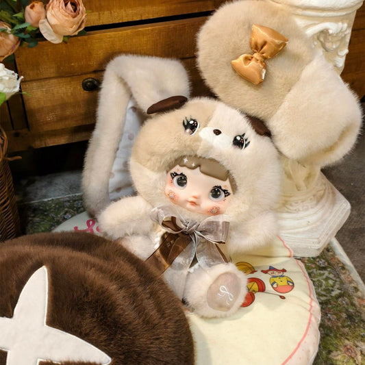 Nommi マッシュルームハット 400% ブラインドボックス ぬいぐるみ人形 女の子の誕生日プレゼント